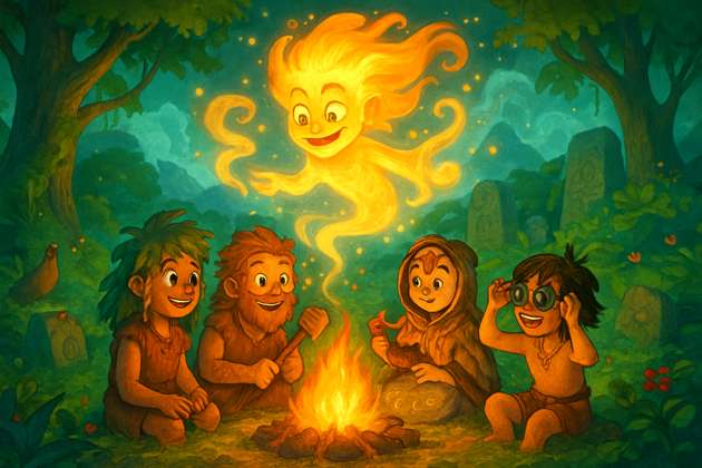 Whispers of the First Dawn - Jabali AI Poster