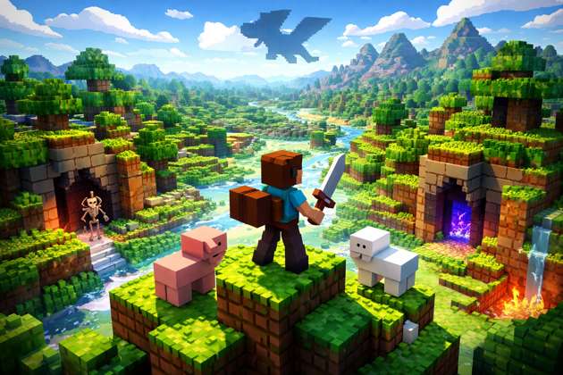 Blockcraft Deluxe - Jabali AI Poster