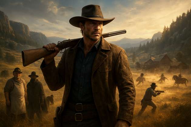 Outlaw's Frontier - Jabali AI Poster