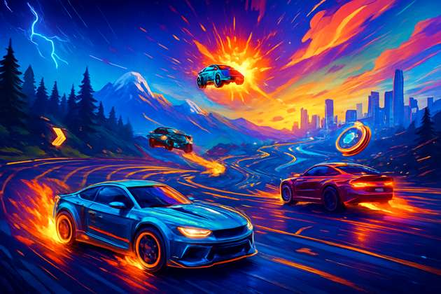 Turbo Rivals: Nitro Clash - 3D Racing by Jabali AI