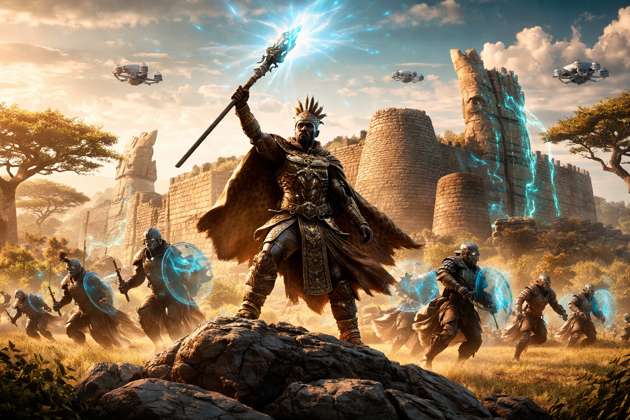 Zimbabwe Future Spear Wars - Jabali AI Poster