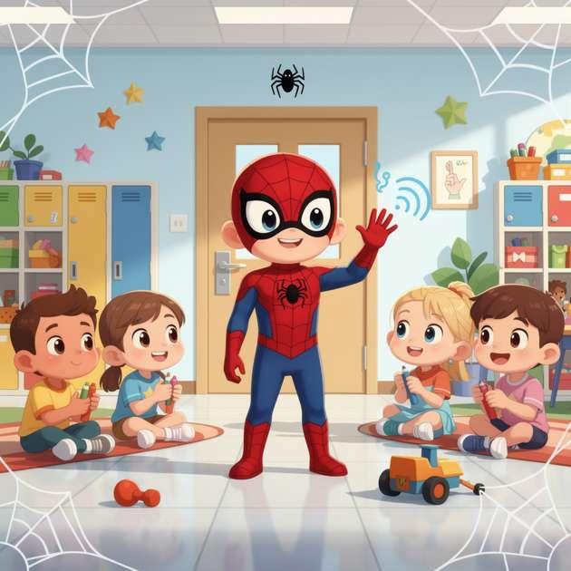 Missão Aranha na Escola - Jabali AI Poster
