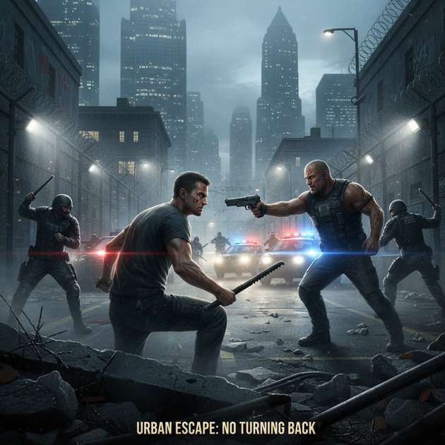 Lockdown City Break - Jabali AI Poster