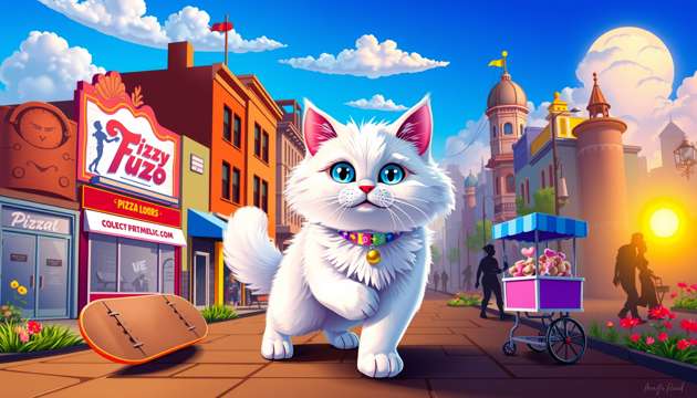 Adventures of a City Cat - Jabali AI Poster