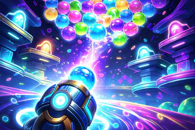 NOVA AI Bubble Shoot - Jabali AI Poster