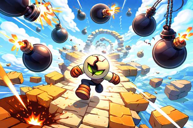 BombDash Endless Run - Jabali AI Poster