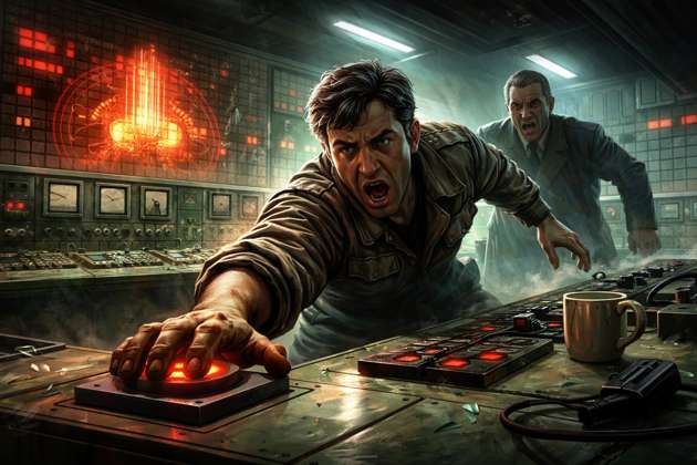 Chernobyl Reactor Shift - Jabali AI Poster