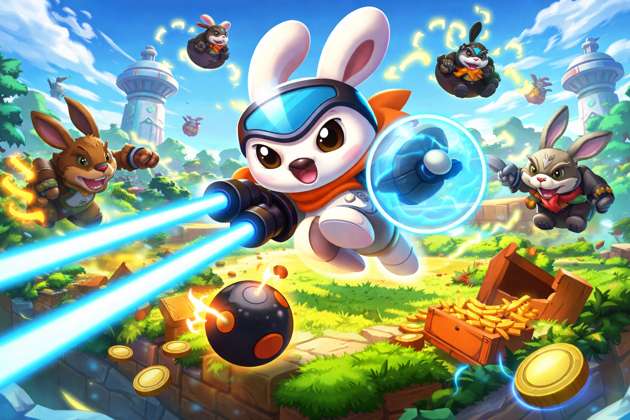 Rabbit Battle Arena - Jabali AI Poster