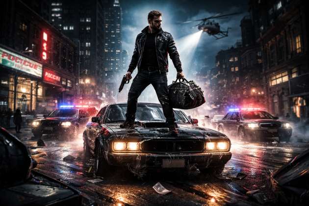 Shadow Hustle - Jabali AI Poster