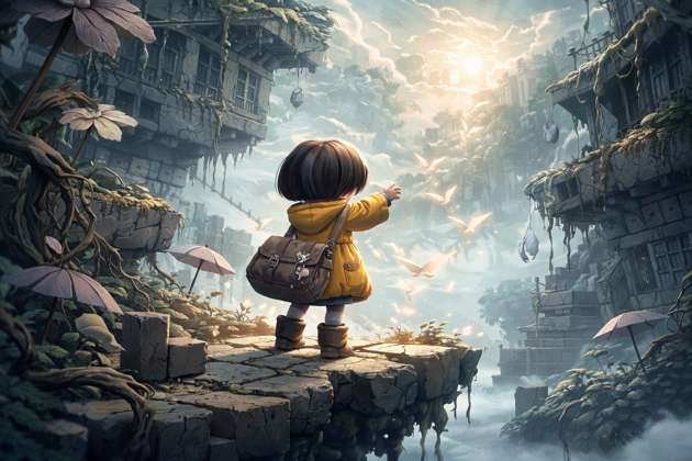 Poppy and the Last Dawn - Jabali AI Poster