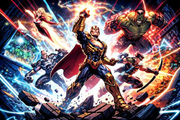 Avengers All Saga Update Edition - Jabali AI Poster
