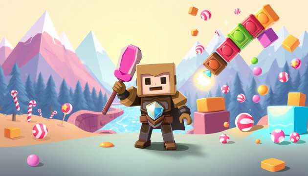 Candy Kingdom Smash - Jabali AI Poster