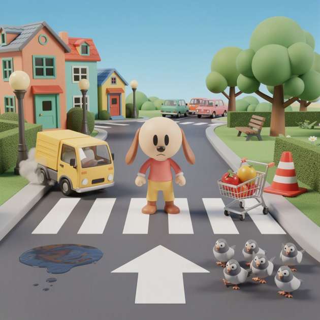 Walk the Crossing - Jabali AI Poster