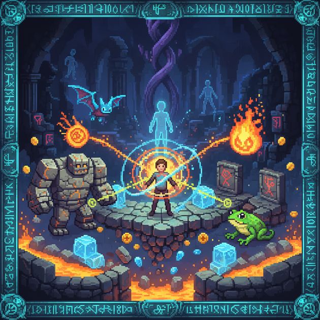 Soul Swap Platformer - Jabali AI Poster