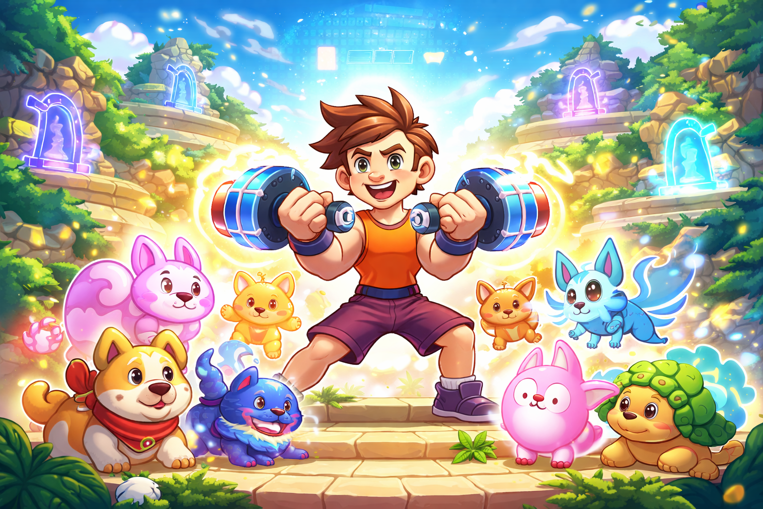 Energy Quest: Rebirth & Workout Legends - Instant game by Jabali AI