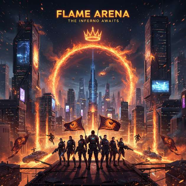Flame Arena - 3D Open World by Jabali AI