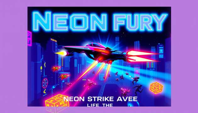 Neon Fury - Jabali AI Poster