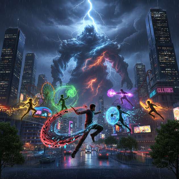 Powerbound City - Jabali AI Poster