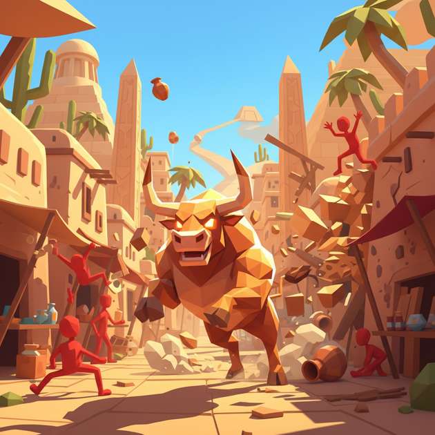 Bull Run Rampage - Jabali AI Poster