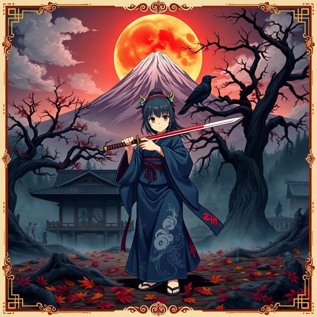 Beneath Crimson Skies - Jabali AI Poster