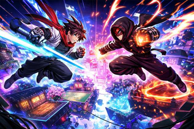 Anime Clash: Custom Arena Fighters - Jabali AI Poster