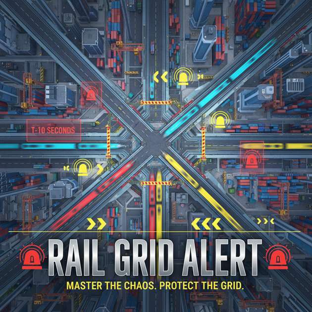 Rail Grid Alert - Jabali AI Poster