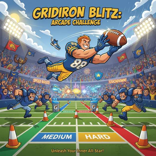 Endzone Dash - Jabali AI Poster