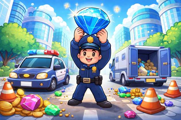 Gem City Cops - Jabali AI Poster