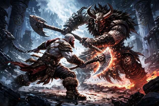 Clash of the Gods - Jabali AI Poster