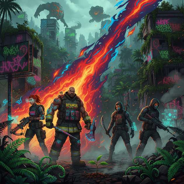 Scorched Roots - Jabali AI Poster