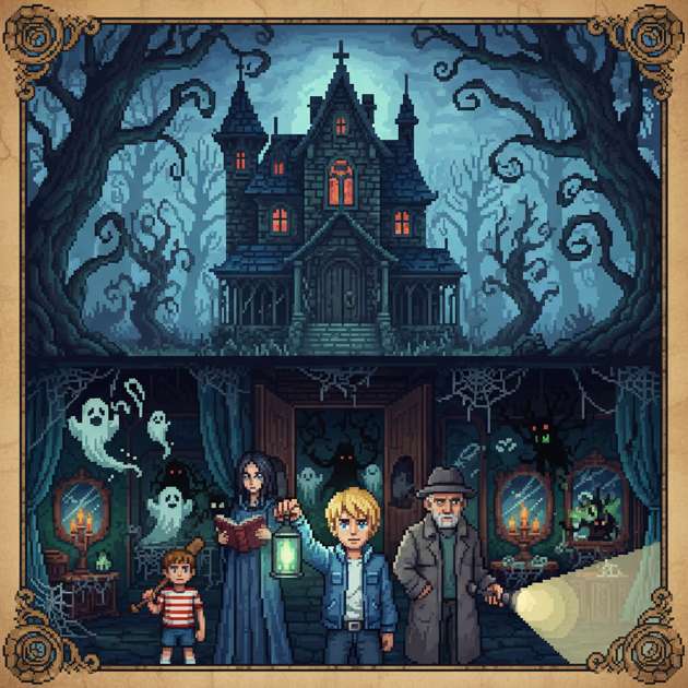 Mansion of Midnight - Jabali AI Poster