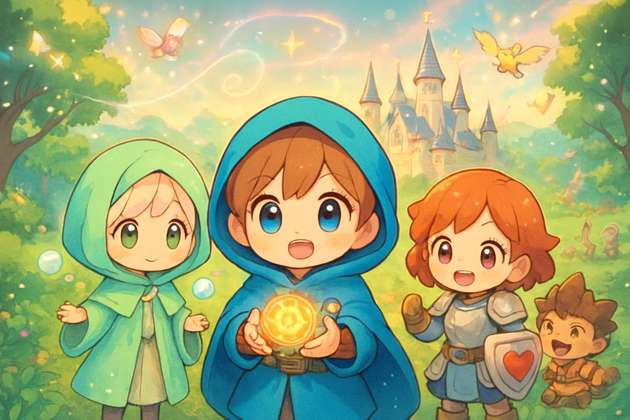 Chibi Hero Academy - Jabali AI Poster