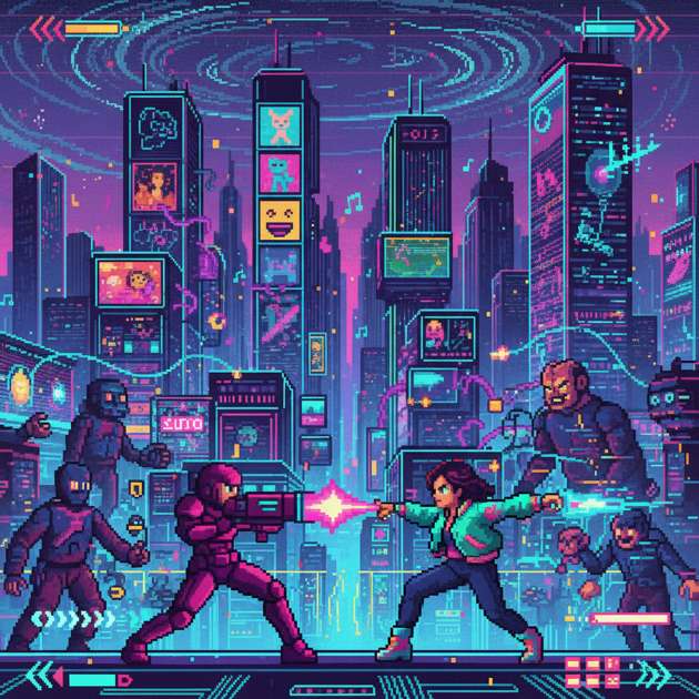 Pixel Pulse Reboot - Monster Chase by Jabali AI