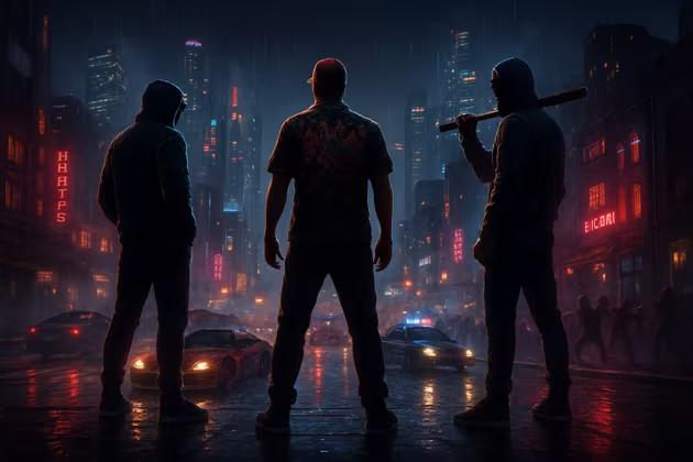 City Crew Rivalry - Jabali AI Poster