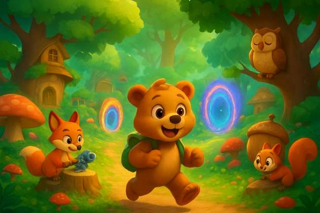 Super Bear Adventure - Jabali AI Poster