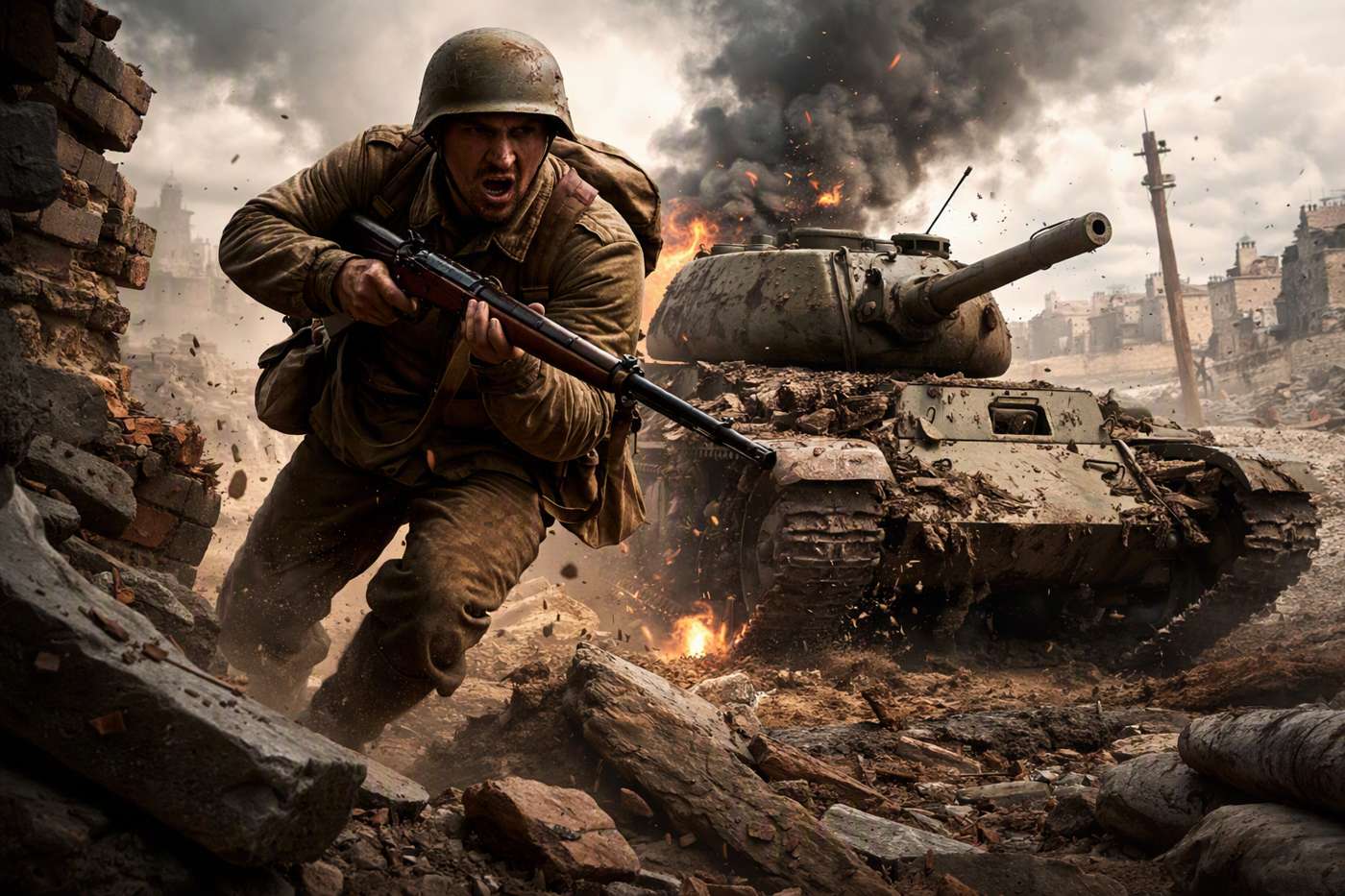 Тыловой штурм game artwork