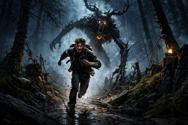 Curse Runner - Jabali AI Poster