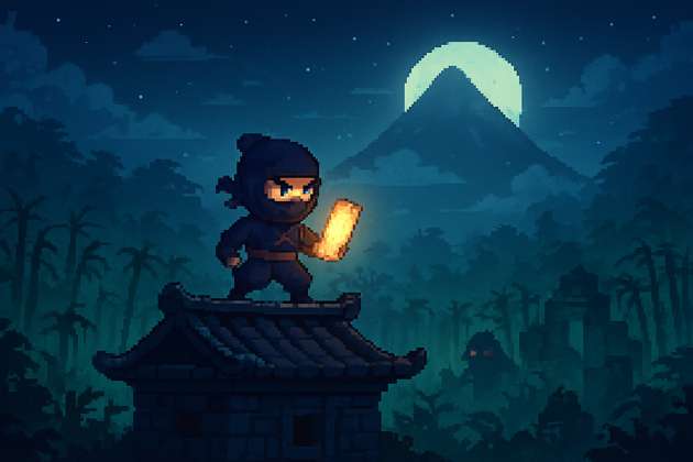 Gulungan Rahasia Ninja - Jabali AI Poster