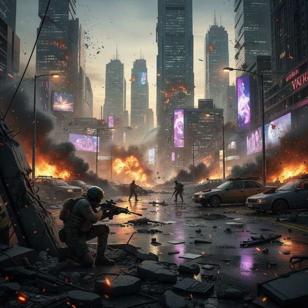 City Under Pressure - Jabali AI Poster