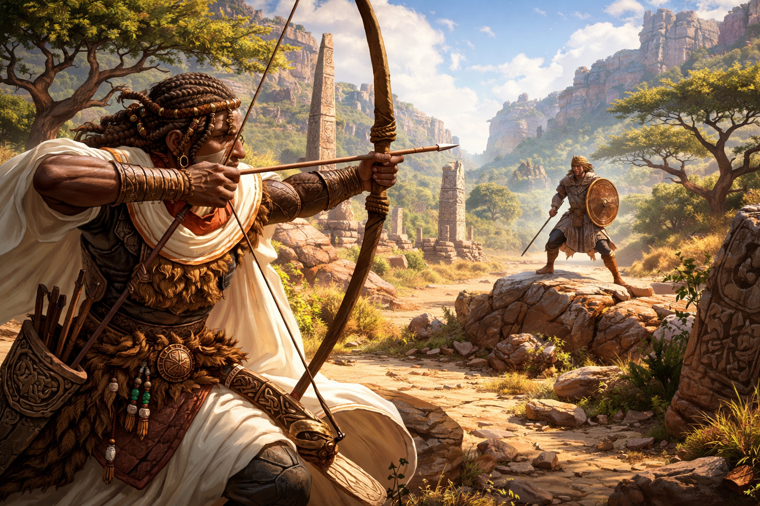Abyssinian Archer - Instant game by Jabali AI
