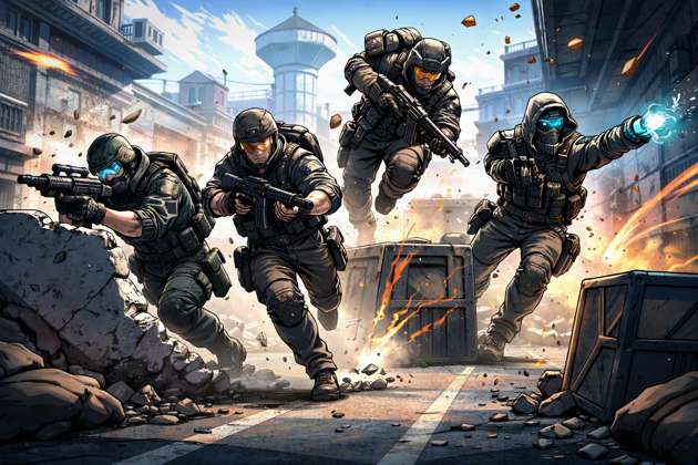Squad Siege - Jabali AI Poster