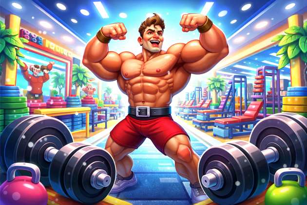 Gym Buff Simulator - Jabali AI Poster