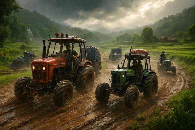 Tractor Rivals: Mud Run - 3D Racing by Jabali AI