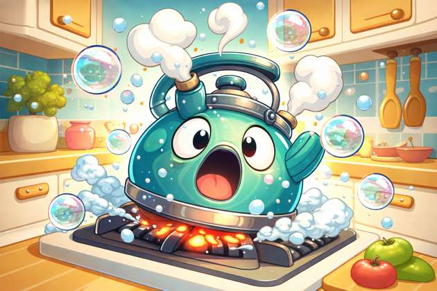 Bubble the Kettle - Jabali AI Poster