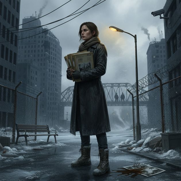 Frost City Ledger - Jabali AI Poster