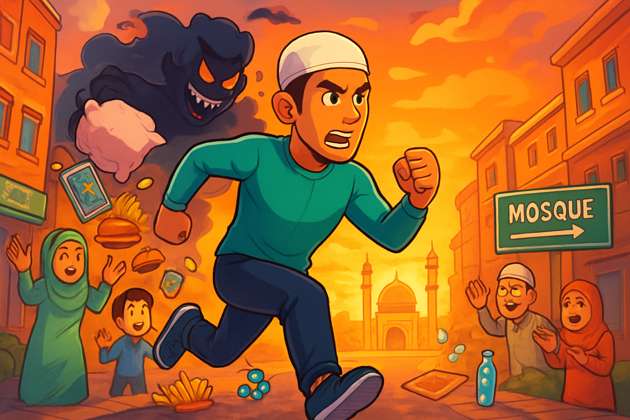 Race to Salah - Jabali AI Poster