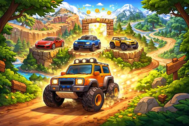 Coin Rush Cars - Jabali AI Poster
