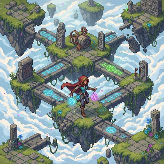 Skyward Remnants - Jabali AI Poster