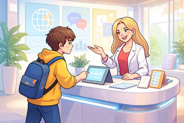 Mon séjour linguistique  à Paris - Jabali AI Poster