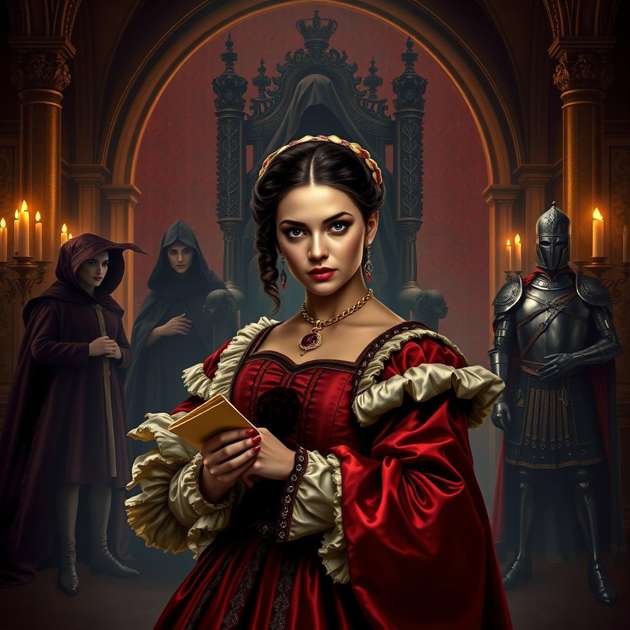 Tudor Court: Lady's Gambit - Jabali AI Poster